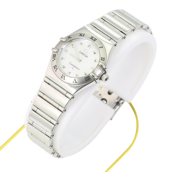 OMEGA Lady Constellation White Shell Dial 22mm - Picture 4 of 4